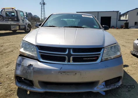 2014 Dodge Avenger Se from USA, damaged, VIN 1C3CDZAB9EN116348